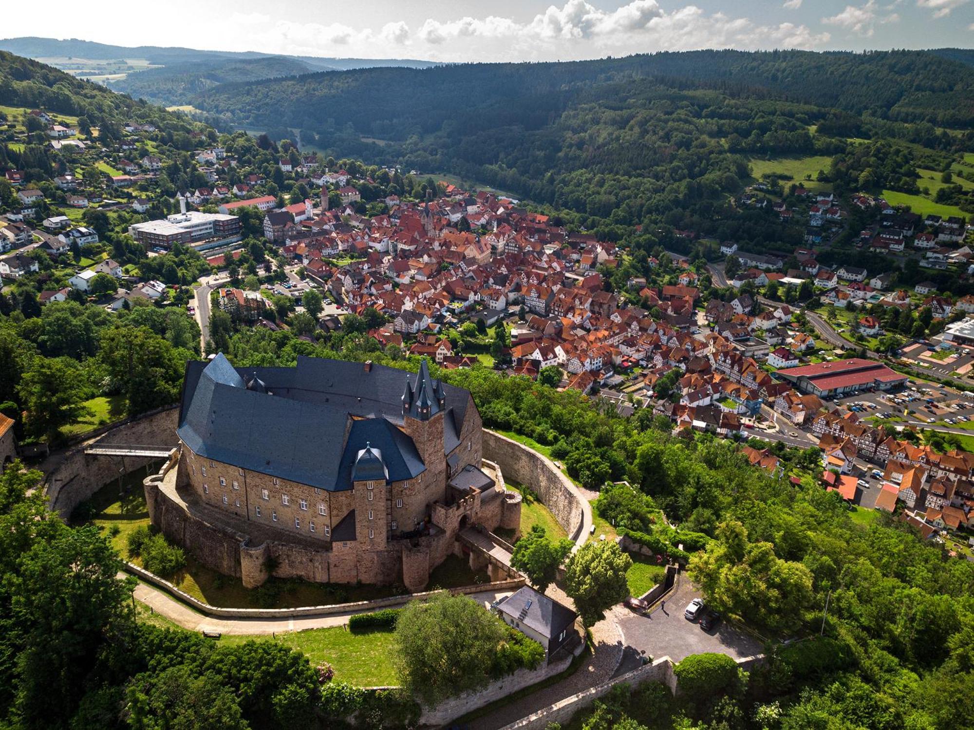 Schloss Spangenberg Exterior foto